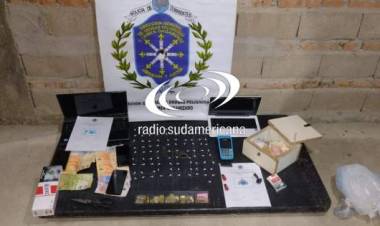 Capital: desbarataron un kiosco de droga y detuvieron a un hombre