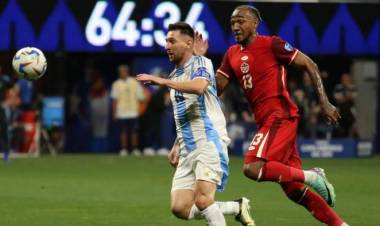Argentina venció 2 a 0 a Canadá y es finalista de la Copa América