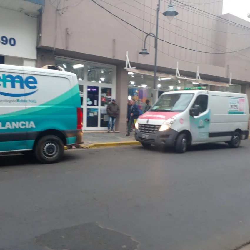 Una mujer se descompensó y murió en el interior de un banco