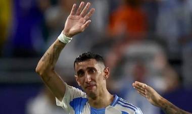 Di María se despidió de la Selección Argentina con un nuevo título