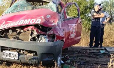 SINIESTRO VIAL CAMINO A COLONIA PANDO