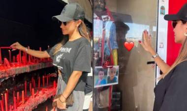 El conmovedor pedido de Lourdes Sánchez al Gauchito Gil