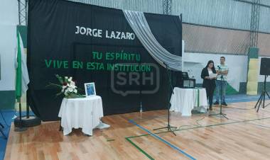 LA SALA DE CONFERENCIAS DEL C.R.J LLEVARÁ EL NOMBRE DE JORGE LÁZARO