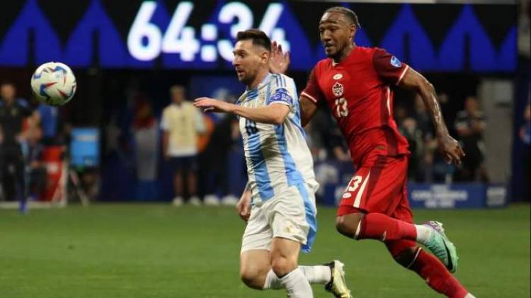 Argentina venció 2 a 0 a Canadá y es finalista de la Copa América