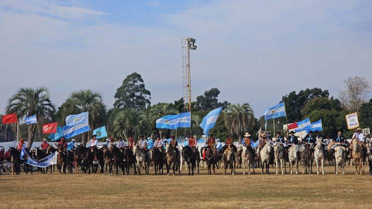 Yatay Ti Calle vivió su XII Encuentro de Jinetes y agrupaciones tradicionalistas.