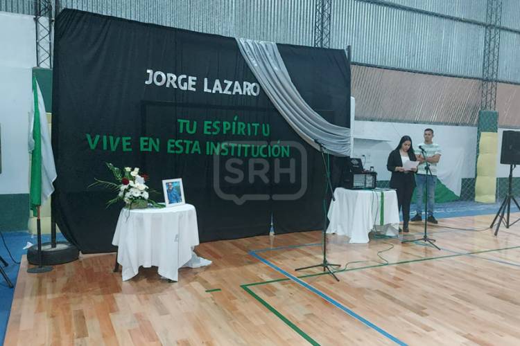 LA SALA DE CONFERENCIAS DEL C.R.J LLEVARÁ EL NOMBRE DE JORGE LÁZARO