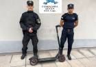 CORRIENTES | HUYÓ AL VER A LA POLICÍA Y ABANDONÓ UN MONOPATÍN ELÉCTRICO