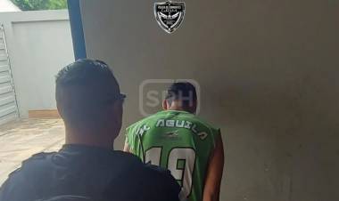 SE NEGÓ A IDENTIFICARSE Y TERMINÓ DEMORADO EN CAPITAL