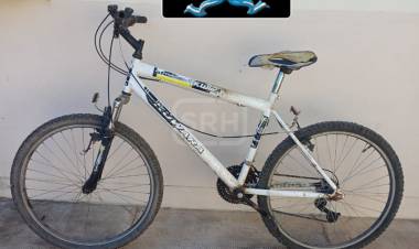 CORRIENTES | RECUPERAN BICICLETA ROBADA TRAS RÁPIDO OPERATIVO