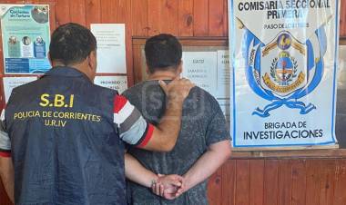 DETUVIERON A UN HOMBRE POR EL CRIMEN DEL PRODUCTOR EN LA CRUZ