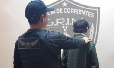 CAPTURAN A PRÓFUGO CON DOS PEDIDOS ACTIVOS EN CORRIENTES