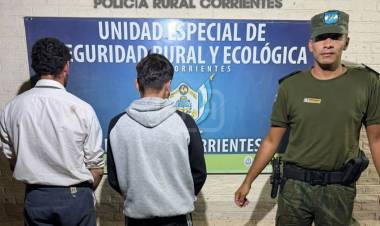 DESBARATAN CARRERAS CLANDESTINAS Y DETIENEN A DOS HOMBRES EN GOYA