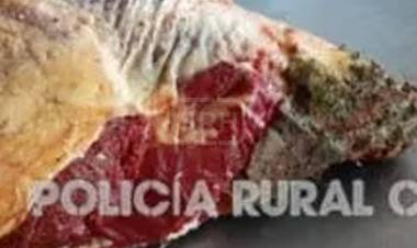 SAN LUIS DEL PALMAR | SECUESTRAN CARNE NO APTA EN CONTROL A CARNICERÍAS