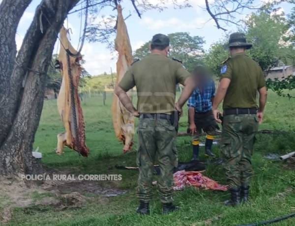 CAEN POR FAENA CLANDESTINA EN PASO MARTÍNEZ