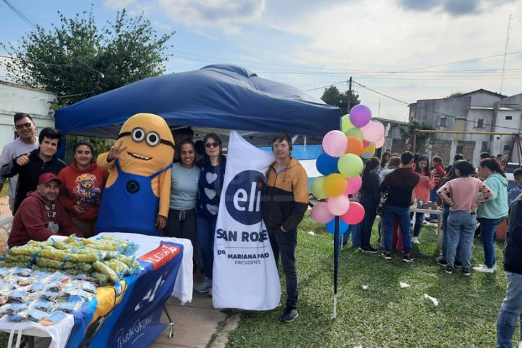 ELI SAN ROQUE FESTEJÓ A LOS CHICOS POR EL MES DE LA NIÑEZ