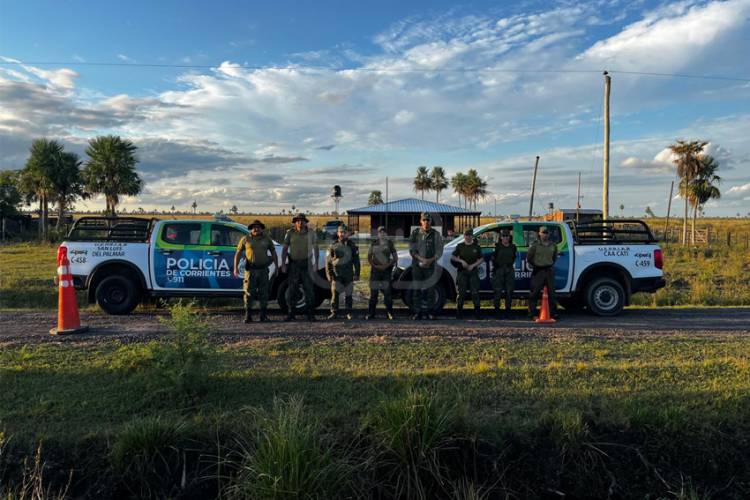 MONTAN CORDÓN DE SEGURIDAD RURAL ENTRE GENERAL PAZ Y SAN LUIS DEL PALMAR