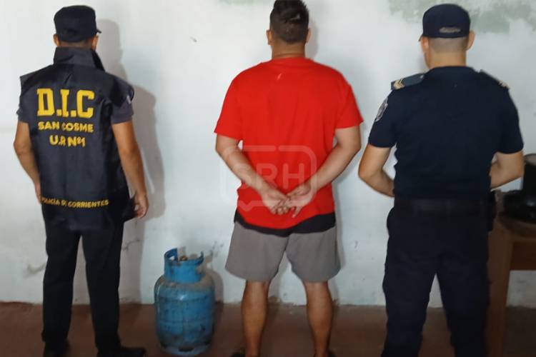 ALLANAMIENTOS EN SAN COSME: RECUPERAN OBJETO ROBADO Y DEMORAN A UN SOSPECHOSO