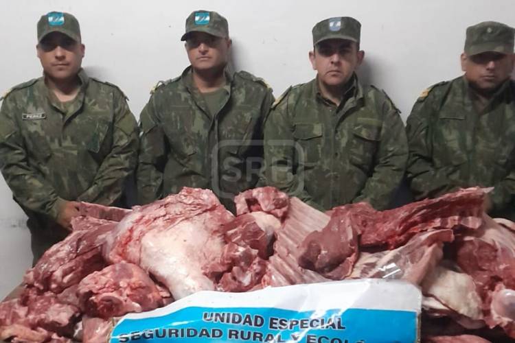 DECOMISARON MÁS DE 200 KILOS DE CARNE EN MAL ESTADO EN SANTA LUCÍA
