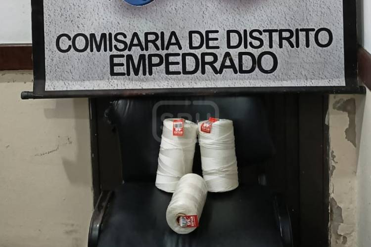 RECUPERAN ELEMENTOS ROBADOS TRAS RASTRILLAJE EN EMPEDRADO